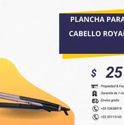 🛑🛑🛑 PLANCHA PARA CABELLO ROYAL MENSAJERÍA GRATIS 🛑🛑🛑 - Img 49961400