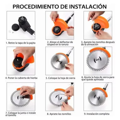 Multifuncional segadora a batería recargable. - Img 125100320