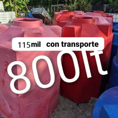 Vendo tanques de agua de diferentes medidas con mensajeria incluida a gran parte de la habana,whatsapp 59335637 - 8/8