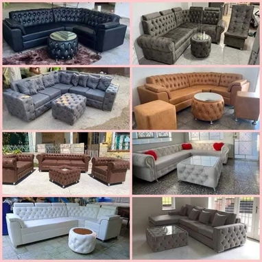 Camas de tubo y tapizadas , Colchones y Muebles - 8/10