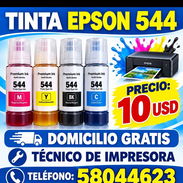 Tinta Epson para impresoras series L tinta 544 también soy técnico de impresoras - Img 54828638