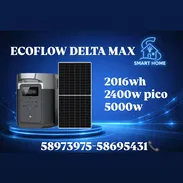 EcoFlow Delta Max 2016wh + panel solar 560w - Img 55748875