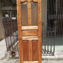 Vendo puertas 🚪de madera 🪵 de la mejor calidad barnizadlas y pintadas vienen con sus cristales - 3/8