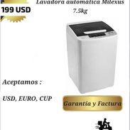 lavadora automática milexus 7.6kg - Img 55842102