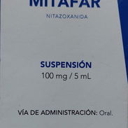 Nitazoxanida en suspensión, Mitafar frasco para preparar 60ml, especial para tratamiento de las giardias - Img 47170930
