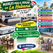 VENTAS DE CAMAS COLCHONES MUEBLES EN TODOS LOS MUNICIPIOS DE LA HABANA - Img 57861962