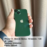 IPHONE 13 LIBRE DE FABRICA - Img 45531455