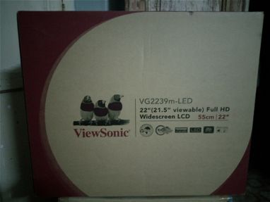 Monitor Viewsonic VG2239m-LED 22" nuevo en su caja 53887330 - Img 65969251