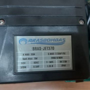 Durabilidad probada ofrece la Bomba de agua autocebante BRAS-JET370 hoy VPT#-0047 - Img 121869822