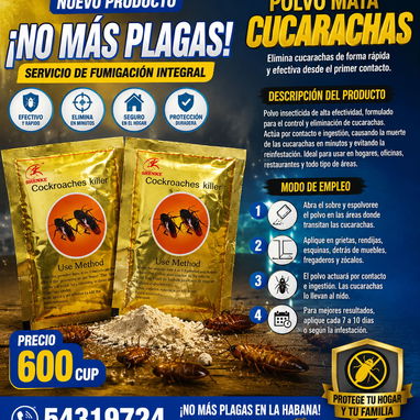 Veneno para Cucarachas. Pest Control - 2/2