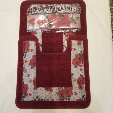 JUEGOS DE CORTINA DE BAÑO Y ALFOMBRAS - Img 109943979