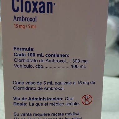 Ambroxol frasco de 120ml, mucolitico, facilita la espectoracion,para niños a partir de 2 años y adultos - Img 122511293