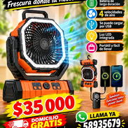 Ventilador Recargablr F6 - Img 57846897