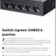 Switch Ugreen CM833 5 puertos - Img 56023971