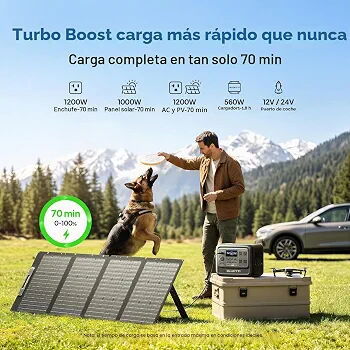 Bluetti élite 100 V2 1024w, planta eléctrica, estación de energía - 7/7