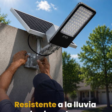 Lámpara Solar para Exterior 800W - 5/7