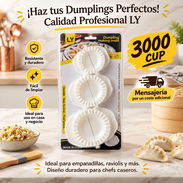 Moldes para Dumplings, Empanadillas, Raviolis y más - Img 57952832