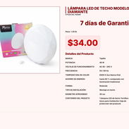 Lámpara LED Diamante disponible por solo 34 USD hoy en oferta pro hoy VPT#-0167 - Img 55252531