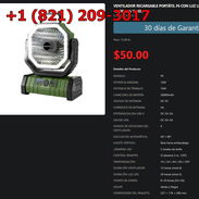 Ventilador 20000mAh F6 con Batería Recargable de Alta Gama VPT-0279 - Img 54457000
