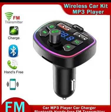 Reproductor MP3 de carro, no necesita reproductora. Se conecta por el radio. Usb y Bluetooth - Img 63960176