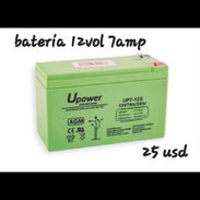 Batería baku    12vol 7 amp  mini extintor para carro y moto - Img 50054326