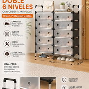Zapatera doble de 6 niveles (DH) - Img 57189571