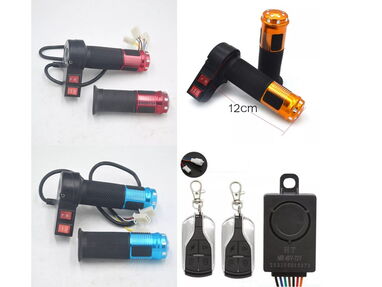Vendo alarmas, bombillos H, cargador, cascos, guantes, voltímetros, sensores, extensores de amortiguador - Img main-image-43202641
