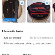 Riñonera de buena calidad y durabilidad, poco uso en buen estado. Varía su precio por tamaño y confección. - Img 57591402