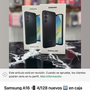 Galaxy A16 4/128 + Cargador nuevos en caja - Img 57520653