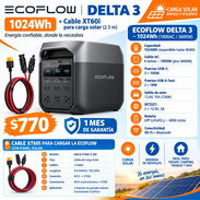 ECOFLOW DELTA 3 + CABLE XT60I - Img 57679318