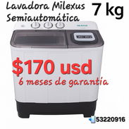 ‼️Lavadora Semiautomática Milexus 7Kg ‼️Factura, 6 meses de garantía ‼️‼️ - Img 50084682