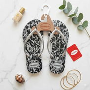 Sandalias Havaianas Slim Animal Print Monocromático - Img 57397475