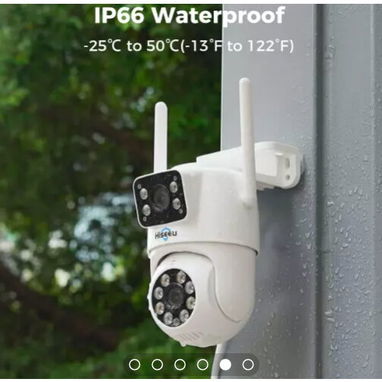 Sistema de cámaras de Seguridad CCTV Hiseeu 4 -cámaras PTZ - Img 123150101