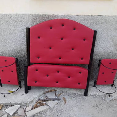 Cama personal de tubo tapizadas en vinilflex servicio de entrega a domicilio Gratis en toda la Habana - Img 109329115