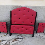 Cama personal de tubo tapizadas, entrega y montaje sin costo adicional en toda la Habana - Img 52705916