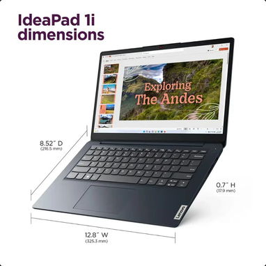 (X) Laptop Lenovo IdeaPad 1 – 14 Pulgadas (14IJL7) $343.00 - Img 126477411