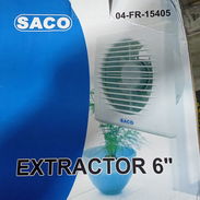 Extractores de aire 6 pulgadas 110v..nuevos en caja .. ideales para baño o cocina..30 usd - Img 55601443