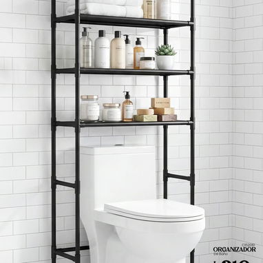 🏠 Mueble Organizador para lavadoras y tazas de baño – Orden y Funcionalidad para tu Hogar - 3/5