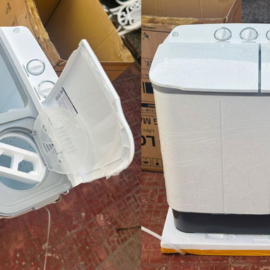 Lavadora Semiautomática LG 8kg. Precio $280 USD Transporte Incluido factura y garantía - Img 121823725