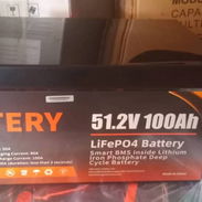 🔋 Batería MFUZOP 51.2V x 100Ah LiFePO4 🚛 Transporte x costo adicional 💸 Precio: 1100 USD - Img 55872988