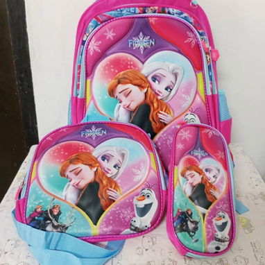 Lindas mochilas,con merendero ,cartuchera - Img 123244918