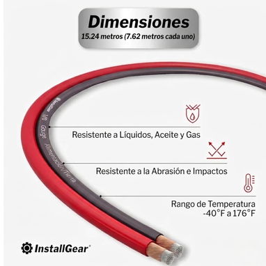 🚀 ¡NUEVO! Cable Solar/Primario 1/0 AWG (15m Kit) - $145 USD - Img 119397942