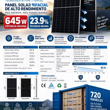 Venta de paneles solares por pallet - 2/3