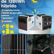 Combo de Estacion must hibrido de 1 kilo con panel y cable - Img 56966621
