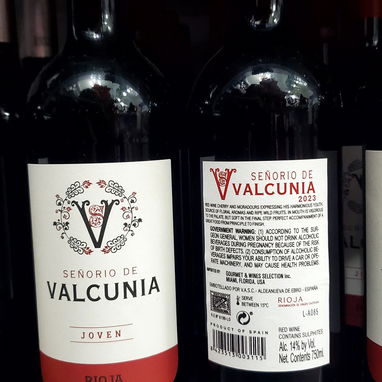 🍷Vinos Tinto🍷 🍇Señorío de Valcunia🇪🇸  ⚜️2 Modelos disponibles⚜️ - 2/2