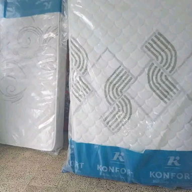 Colchones originales konfor prespuntiados de esponja y de muelles con pareja de almohadas. - Img 120705476