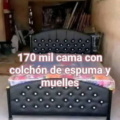 Cama , muebles y colchones - 8/10