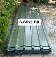 Tejas de zinc garbanizada de castillito de 6 monta de 3.85 x 1 - Img 45805754