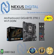 !!💻!! Motherboard GIGABYTE Z790 S WiFi DDR4 NUEVA en su caja !!💻!! - Img 49561917