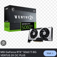 RTX 5060Ti 8GB GDDR7 MSI VENTUS 2X - Img 57759559